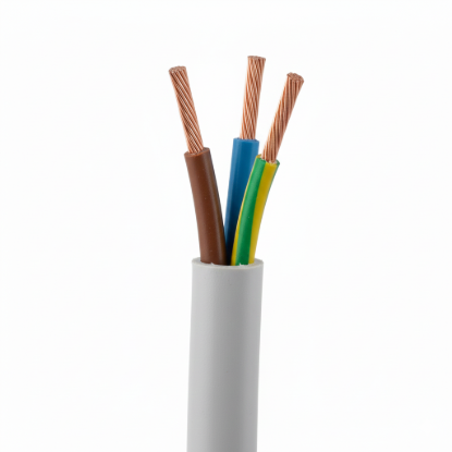 Öznur 3x1.5 mm² NVV (NYM)  PVC İzoleli, Çok Damarlı, Bir veya Çok Telli Bakır İletkenli Tesisat Kabloları (Antigron)