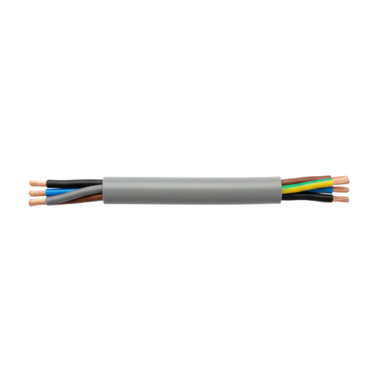 Öznur 5x25 mm² NVV (NYM)  PVC İzoleli, Çok Damarlı, Bir veya Çok Telli Bakır İletkenli Tesisat Kabloları (Antigron)