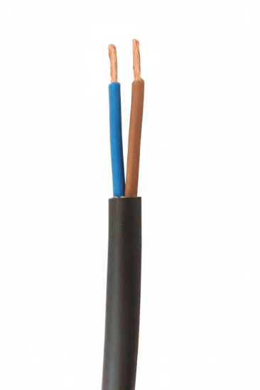 Öznur 2x2.5 PVC İzoleli, Çok Damarlı, İnce Çok Telli Bakır Bükülebilen Bakır İletkenli Kablolar (NYMHY / TTR)