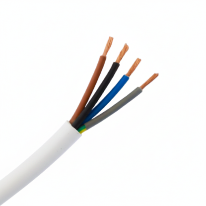 Öznur 4x1 PVC İzoleli, Çok Damarlı, İnce Çok Telli Bakır Bükülebilen Bakır İletkenli Kablolar (NYMHY / TTR)