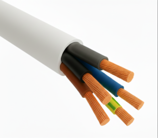Öznur 5x16 PVC İzoleli, Çok Damarlı, İnce Çok Telli Bakır Bükülebilen Bakır İletkenli Kablolar (NYMHY / TTR)