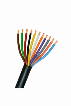 Öznur 10x2.5 PVC İzoleli, Çok Damarlı, İnce Çok Telli Bakır Bükülebilen Bakır İletkenli Kablolar (NYMHY / TTR)