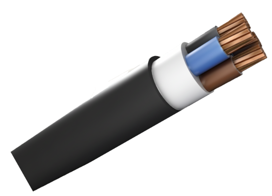 Öznur 4x95 PVC İzoleli, Tek Damarlı, Bir veya Çok Telli Bakır İletkenli Kablolar (YVV/NYY)