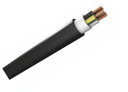 Öznur 5x4 mm² PVC İzoleli, Tek Damarlı, Bir veya Çok Telli Bakır İletkenli Kablolar (YVV/NYY)