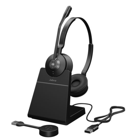 Jabra Engage 55 II USB-A MS Stereo ( Şarj Üniteli )