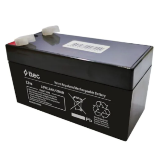 ttec 12vs 12V 2.3Ah Bakımsız Kuru Akü (TSS) (Yatay)