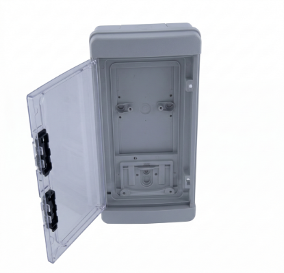 Çetinkaya ÇP 5310 240x460x132 Şeffaf Kapaklı ABS Pano, Trf. Elektronik Saat 10 Sigortalı