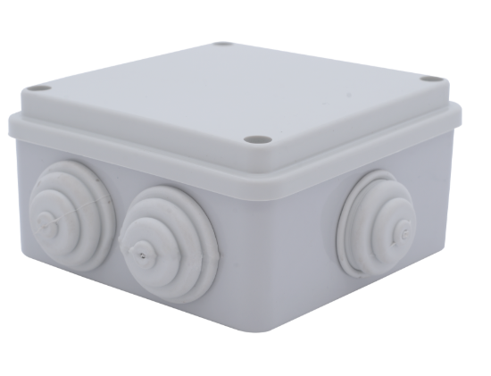 Çetinkaya ÇP 1055 Sıva Üstü Tıpalı Opak ABS Buat 110x110x70 mm