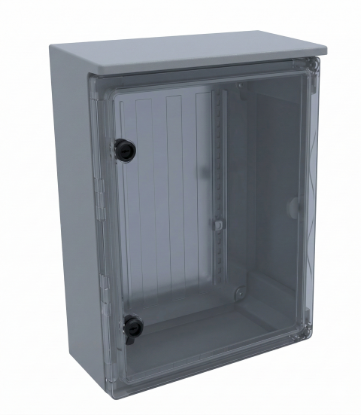 Çetinkaya ÇP 5616 Şapkalı Şeffaf Pano 50x70x24.5 ABS Galvaniz Taban Saçlı