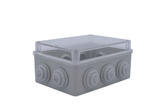 Çetinkaya ÇP 1151 150x110x70 ABS Sıva Üstü Tıpalı Şeffaf Buat