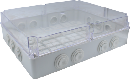 Çetinkaya ÇP 1156 Sıva Üstü Tıpalı Şeffaf Buat ABS 400x480x130mm