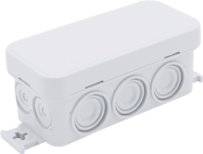 Çetinkaya ÇP 1020 Sıva Üstü Kırmalı Minibox Opak ABS Buat 90x43x40 Elektrik Kutusu