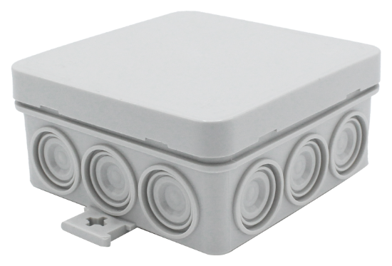 Çetinkaya ÇP 1022 Minibox 85x85x40 Kırmalı Opak ABS Sıva Üstü Buat