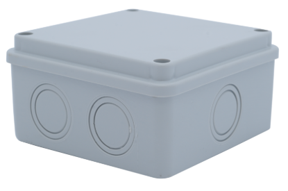 Çetinkaya ÇP 1240 Sıva Üstü Kırmalı Opak ABS Elektrik Buatı 100x100x50 mm