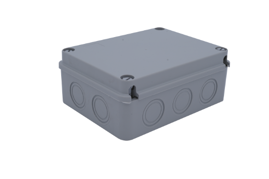 Çetinkaya ÇP 1252 Sıva Üstü Kırmalı Opak ABS Buat 190x145x80mm - Elektrik Kutusu