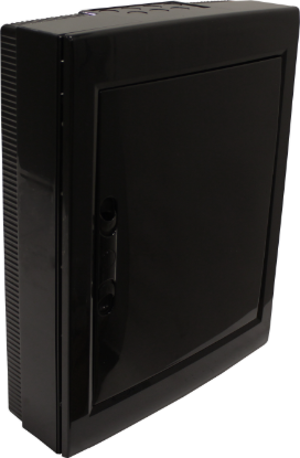 Çetinkaya ÇP 32912 B Siyah Opak Kapaklı Sigorta Kutusu 305x237x80 ABS Klemensli