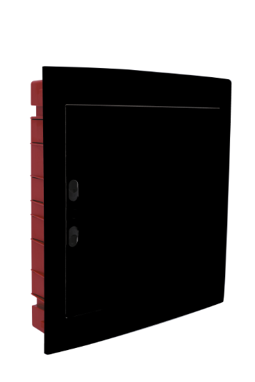 Çetinkaya ÇP 12936-1 B Siyah Kapaklı 36lı Plastik Sigorta Kutusu IP40 Klemensli 440x480x85