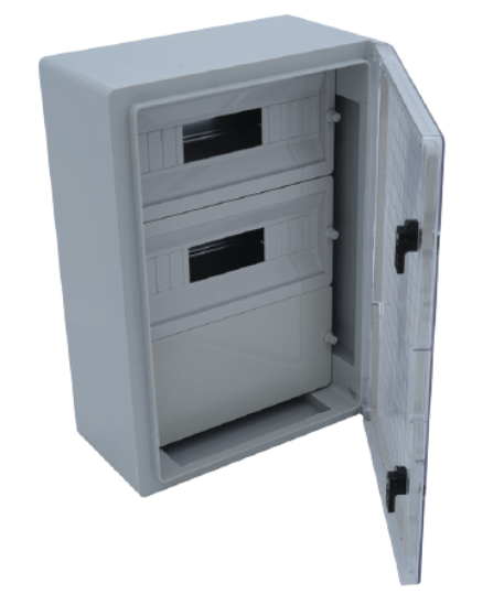 Çetinkaya ÇP 5169 Şeffaf Kapaklı ABS Otomat Panosu Elektrik Panosu 60x80x26.5