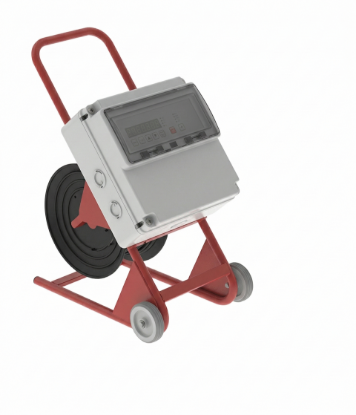 Çetinkaya Pano ÇP 6010-1T Seyyar Küçük Elektrik Panosu (Tekerlekli ve Kablo Makaralı 3 Faz)