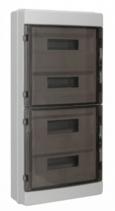 Çetinkaya ÇP 20972 IP65 Sıva Üstü Sigorta Kutusu ABS ÇP 20972mm 54lü (4x18)